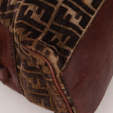 Fendi Zucca Chenille Star Etnico Tote