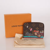 Limited Edition Louis Vuitton 2015 Monogram Zippy Compact Wallet