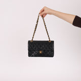 Chanel 1986 Lambskin Classic Small Double Flap