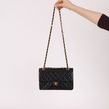 Chanel 1986 Lambskin Classic Small Double Flap