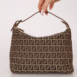 Fendi Zucchino Mini Pouch Bag