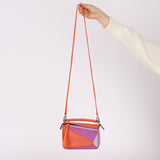 Loewe Calfskin Tricolor Mini Puzzle