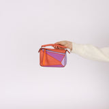 Loewe Calfskin Tricolor Mini Puzzle