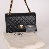 Chanel 1986 Lambskin Classic Small Double Flap