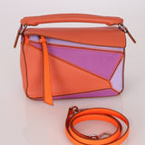 Loewe Calfskin Tricolor Mini Puzzle