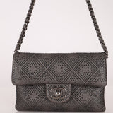 Chanel 2013 Mineral Nights Strass Turnlock Flap Bag