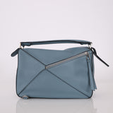 Loewe Medium Blue Puzzle Bag