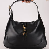Gucci Black Leather Jackie Bag