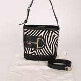 Gucci Zebra 73 Small Bucket Bag
