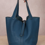 Hermes 2003 Bleu de Prusse Clemence Picotin