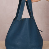 Hermes 2003 Bleu de Prusse Clemence Picotin