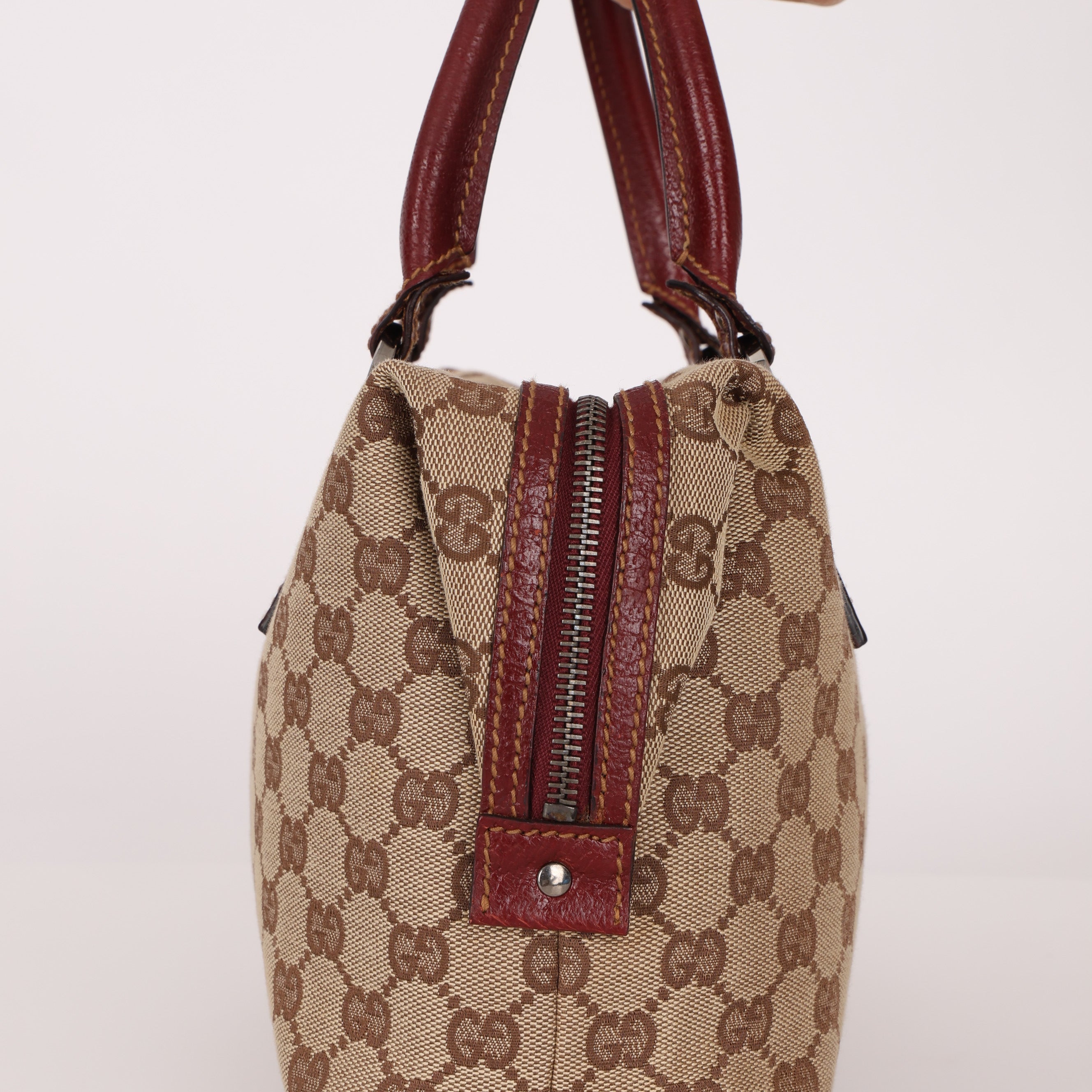 Gucci GG Canvas Bowler Bag