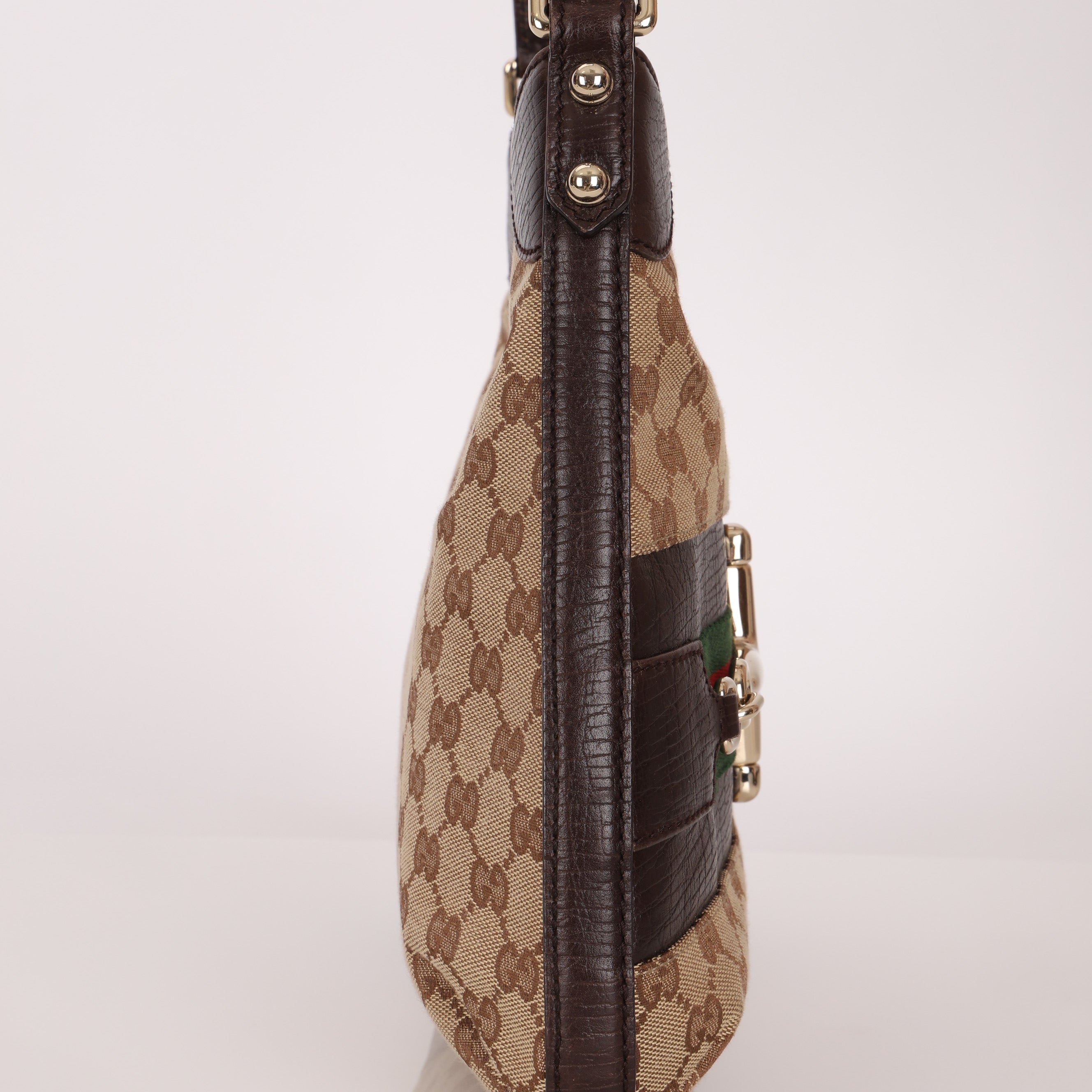 Gucci GG Canvas Hasler Hobo