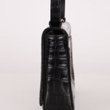 Rare Gucci x Tom Ford Shiny Crocodile 'Constance' Shoulder Bag