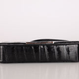 Rare Gucci x Tom Ford Shiny Crocodile 'Constance' Shoulder Bag