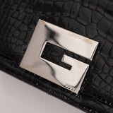 Rare Gucci x Tom Ford Shiny Crocodile 'Constance' Shoulder Bag