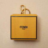 Fendi Mini Roma Box Bag Charm