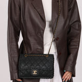 Chanel 2015 Small Iridescent Calfskin Happy Stitchy Flap Bag