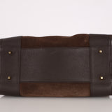 Loewe Brown Suede Amazona Bag