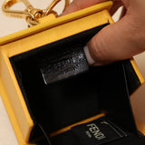 Fendi Mini Roma Box Bag Charm