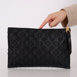 Louis Vuitton Jacquard Monogram Lurex Zip Clutch