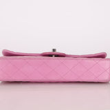 Chanel 2011 Pink Lambskin East West Flap Bag