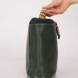 Loewe Emerald Green Velazquez Top Handle Bag