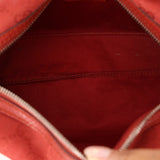 Gucci Monogram Mini Red Boston Bag