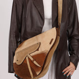 Limited Edition Dior 2002 Ponyhair Baudrier Saddle Bag