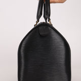 Louis Vuitton Black Epi Speedy Bag