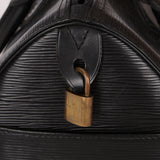 Louis Vuitton Black Epi Speedy Bag