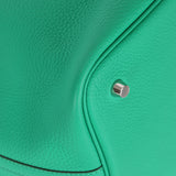 Hermès 2021 Menthe/Vert Vertigo Clemence Picotin Matte Alligator Touch 22 PHW