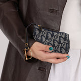 Dior 2002 Diorissimo Saddle Key Pouch