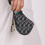 Dior 2002 Diorissimo Saddle Key Pouch