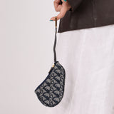 Dior 2002 Diorissimo Saddle Key Pouch