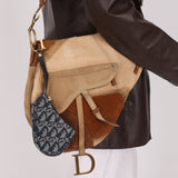 Dior 2002 Diorissimo Saddle Key Pouch