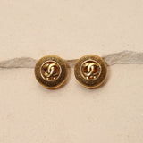 Chanel Medallion CC Clip-On Earrings