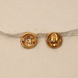 Chanel Medallion CC Clip-On Earrings