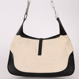 Gucci Canvas Paperclip Chain Jackie