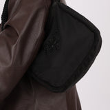 Prada Nylon Beaded Rope Handle Mini Hobo