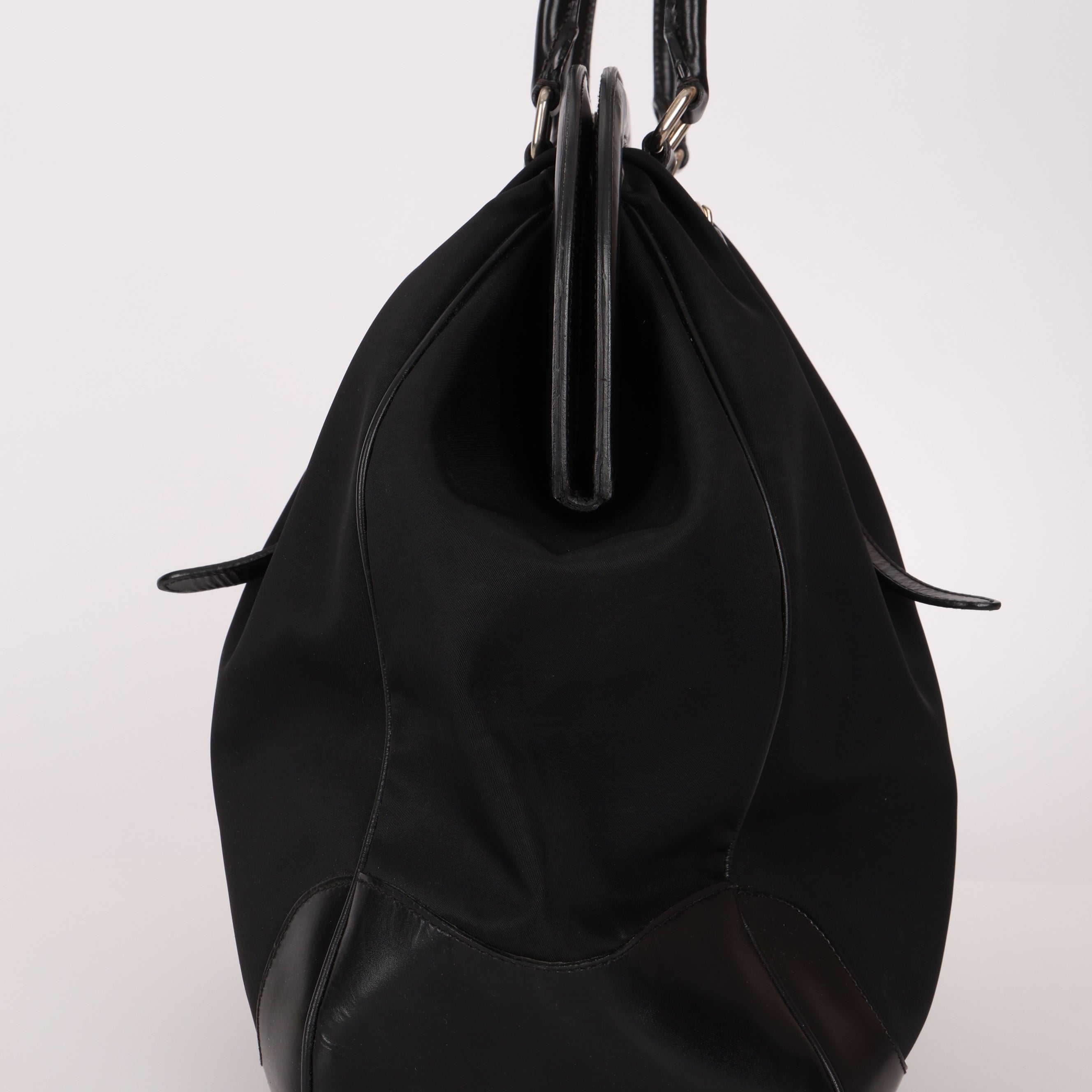 Prada Tessuto XL Doctor Frame Bag