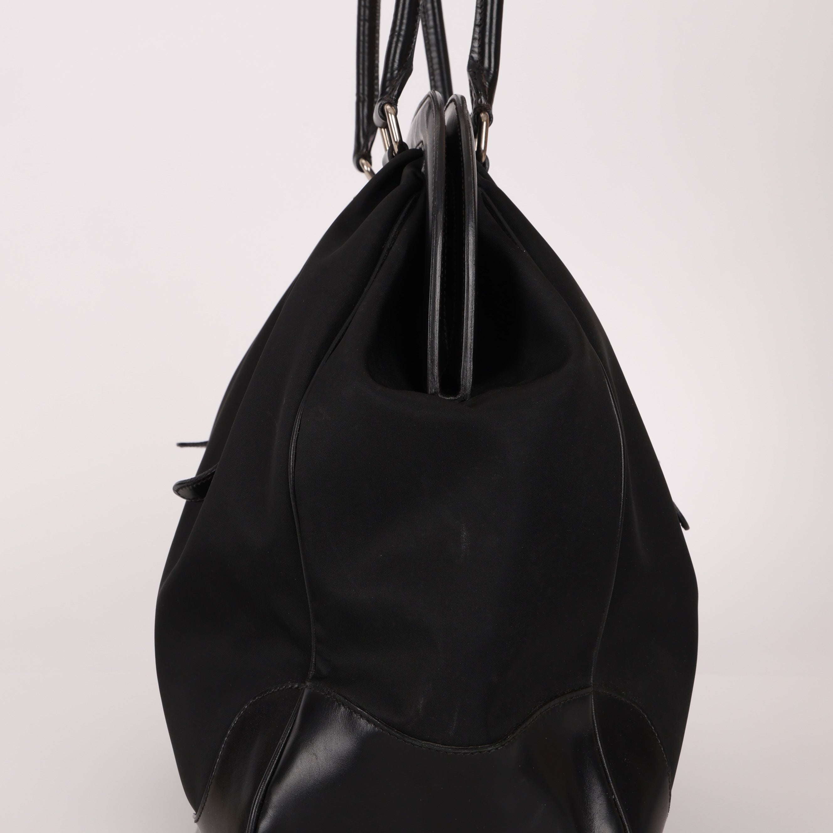 Prada Tessuto XL Doctor Frame Bag