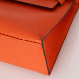 Hermès 2016 Epsom Orange Kelly Pochette