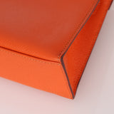 Hermès 2016 Epsom Orange Kelly Pochette