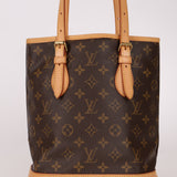 Louis Vuitton Monogram Petit Bucket Bag with Mini Pochette