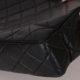 Chanel 1996 Caviar Turnlock Chain Tote