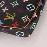 Limited Edition Louis Vuitton x Takashi Murakami Multicolor Noir Pochette