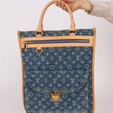 Louis Vuitton Monogram Denim Sac Plat
