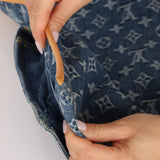 Louis Vuitton Monogram Denim Sac Plat