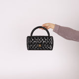 Chanel 1996 Patent East West Kelly Top Handle 24k GP